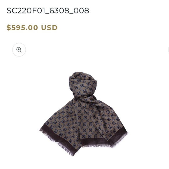 cesare attolini summer scarf- brand new - Picture 5 of 5